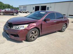 Salvage cars for sale at Gaston, SC auction: 2016 Honda Accord LX