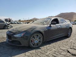 Salvage cars for sale at Colton, CA auction: 2016 Maserati Ghibli S