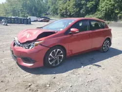 Scion salvage cars for sale: 2016 Scion IM