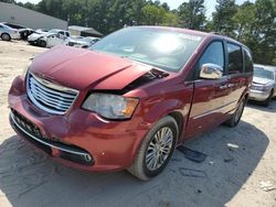 Salvage cars for sale at Seaford, DE auction: 2013 Chrysler Town & Country Touring L