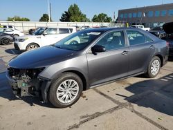 Salvage cars for sale at Littleton, CO auction: 2012 Toyota Camry Base