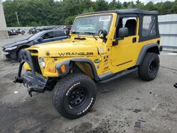 Salvage cars for sale from Copart Exeter, RI: 2004 Jeep Wrangler X