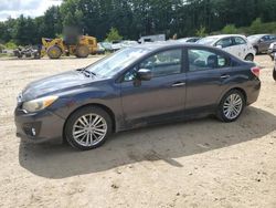 Salvage cars for sale at North Billerica, MA auction: 2012 Subaru Impreza Limited