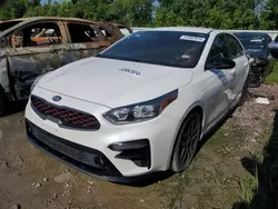 Salvage cars for sale at Houston, TX auction: 2021 KIA Forte GT Line