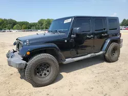 Salvage SUVs for sale at auction: 2010 Jeep Wrangler Unlimited Sahara