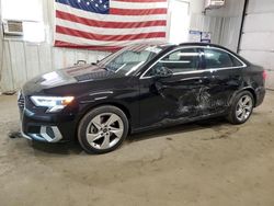 Salvage cars for sale from Copart Lyman, ME: 2024 Audi A3 Premium