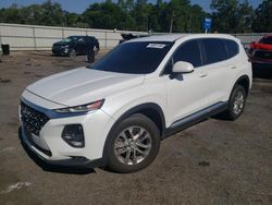 Salvage cars for sale at Eight Mile, AL auction: 2019 Hyundai Santa FE SE