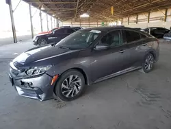 Honda Civic ex salvage cars for sale: 2017 Honda Civic EX