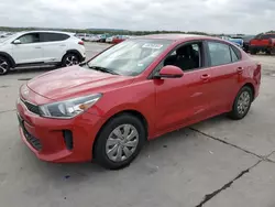 KIA salvage cars for sale: 2019 KIA Rio S