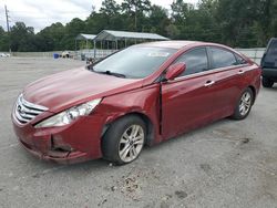 Salvage cars for sale at Savannah, GA auction: 2013 Hyundai Sonata GLS