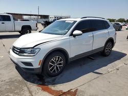 Salvage cars for sale at Grand Prairie, TX auction: 2019 Volkswagen Tiguan SE