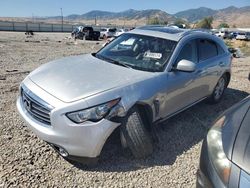 Salvage cars for sale at Magna, UT auction: 2016 Infiniti QX70