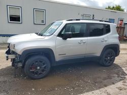 Salvage cars for sale from Copart Lyman, ME: 2017 Jeep Renegade Latitude