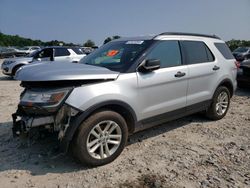 Salvage cars for sale at West Warren, MA auction: 2017 Ford Explorer