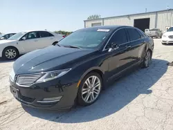 Salvage cars for sale at Kansas City, KS auction: 2014 Lincoln MKZ