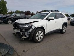 Toyota salvage cars for sale: 2019 Toyota Rav4 LE