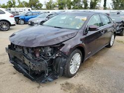 Salvage cars for sale at Bridgeton, MO auction: 2015 Toyota Avalon Hybrid