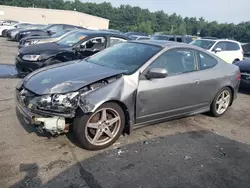 Salvage cars for sale at Exeter, RI auction: 2006 Acura RSX TYPE-S