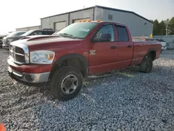 Salvage cars for sale at Wayland, MI auction: 2007 Dodge RAM 2500 ST