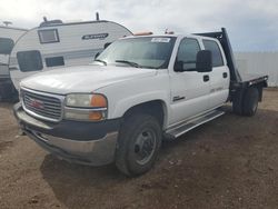 Salvage trucks for sale at Brighton, CO auction: 2002 GMC New Sierra K3500