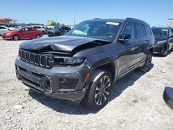 Jeep salvage cars for sale: 2023 Jeep Grand Cherokee L Overland