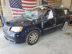 Salvage cars for sale at Columbia, MO auction: 2013 Chrysler Town & Country Touring