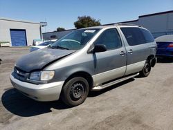 Salvage cars for sale at Hayward, CA auction: 1998 Toyota Sienna LE