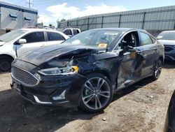 Ford salvage cars for sale: 2020 Ford Fusion Titanium