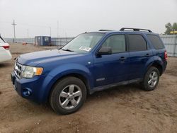 Ford salvage cars for sale: 2008 Ford Escape XLT