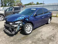 Nissan salvage cars for sale: 2018 Nissan Sentra S