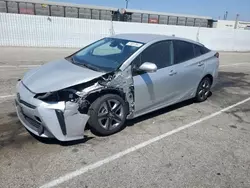 Toyota salvage cars for sale: 2019 Toyota Prius