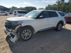 Salvage cars for sale at auction: 2021 Ford Explorer XLT