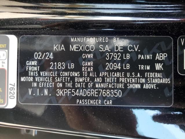 2024 KIA Forte GT Line