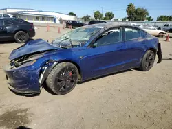 Tesla salvage cars for sale: 2024 Tesla Model 3