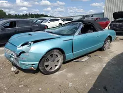 Ford Vehiculos salvage en venta: 2002 Ford Thunderbird