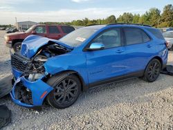 Chevrolet salvage cars for sale: 2024 Chevrolet Equinox RS