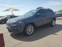 Salvage cars for sale at Grand Prairie, TX auction: 2020 Jeep Cherokee Latitude