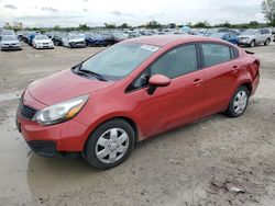 Salvage cars for sale at Kansas City, KS auction: 2014 KIA Rio LX