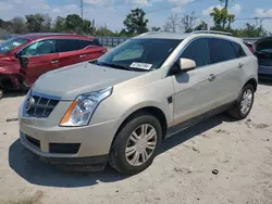 Cadillac SRX salvage cars for sale: 2012 Cadillac SRX Luxury Collection