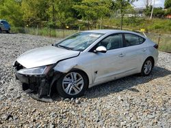 Salvage cars for sale at West Mifflin, PA auction: 2020 Hyundai Elantra SEL