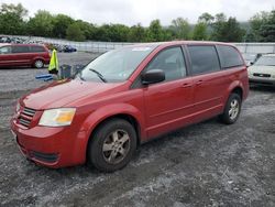 Salvage cars for sale from Copart Grantville, PA: 2009 Dodge Grand Caravan SE