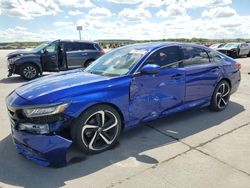 Salvage cars for sale at auction: 2019 Honda Accord Sport