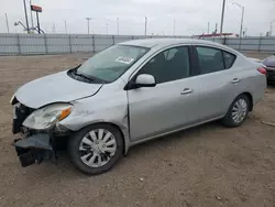 Salvage cars for sale at Greenwood, NE auction: 2013 Nissan Versa S