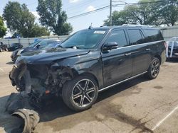 Ford salvage cars for sale: 2019 Ford Expedition Max Limited