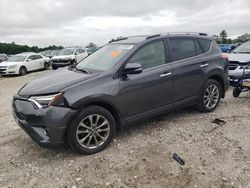 Salvage cars for sale at West Warren, MA auction: 2017 Toyota Rav4 Limited