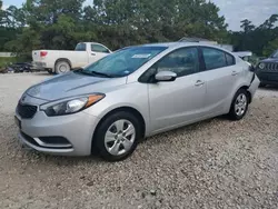 KIA salvage cars for sale: 2016 KIA Forte LX