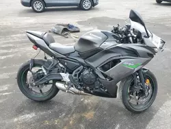 Kawasaki salvage cars for sale: 2024 Kawasaki EX650 R