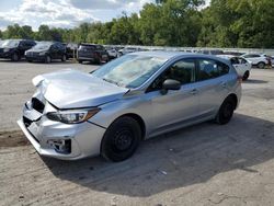 Salvage cars for sale at Ellwood City, PA auction: 2019 Subaru Impreza