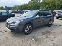 Salvage cars for sale at Ellwood City, PA auction: 2020 Subaru Outback Touring