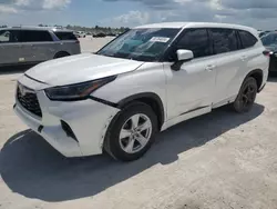 Toyota Vehiculos salvage en venta: 2021 Toyota Highlander L